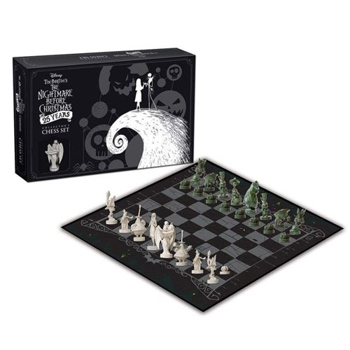 The Nightmare Before Christmas 25 Years Chess Set