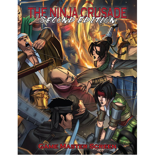 The Ninja Crusade 2nd Edition Gamemaster Screen