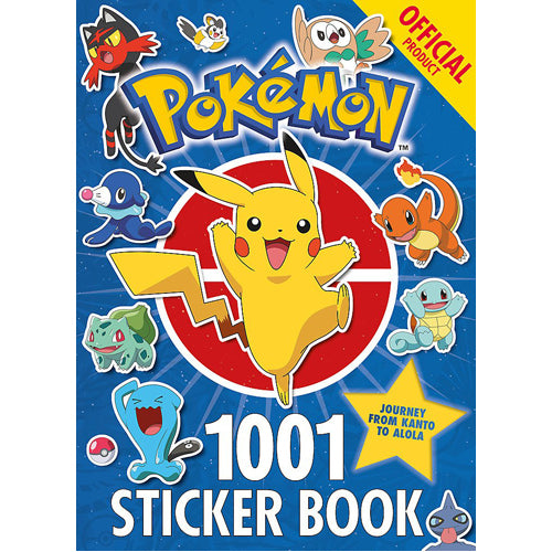 The Official Pokemon 1001 Sticker Book