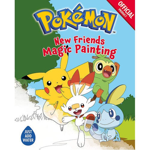 The Official Pokemon: New Friends Magic Painting
