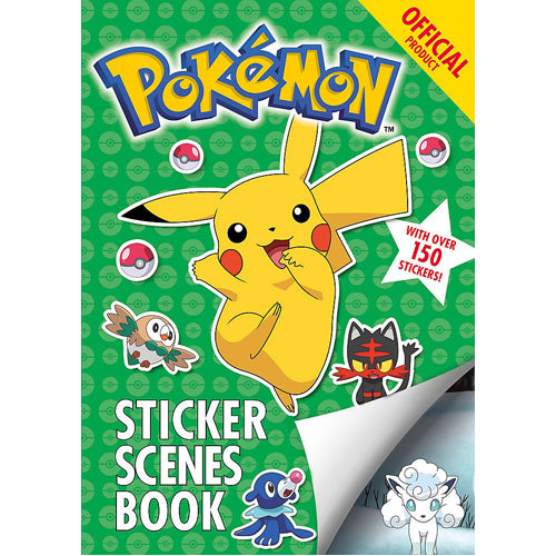 The Official Pokemon Sticker Scenes Book