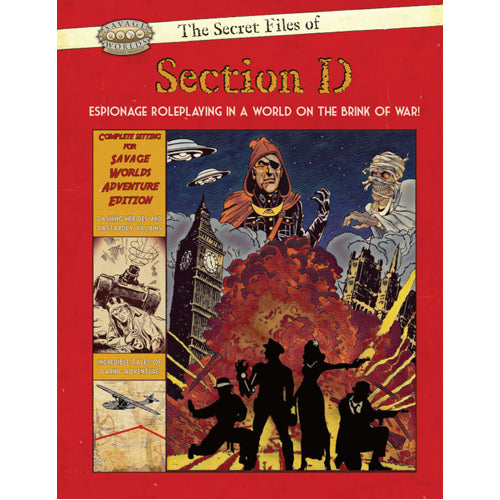 The Secret Files of Section D Hardback Book