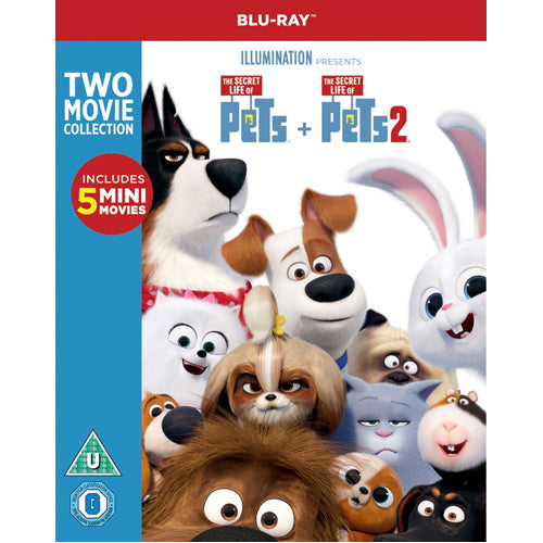 The Secret Life of Pets 1 + 2 - Blu-ray