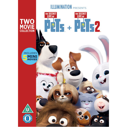 The Secret Life of Pets 1 + 2 - DVD