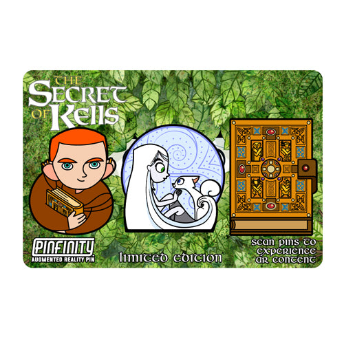 The Secret of Kells 3 Pin Set
