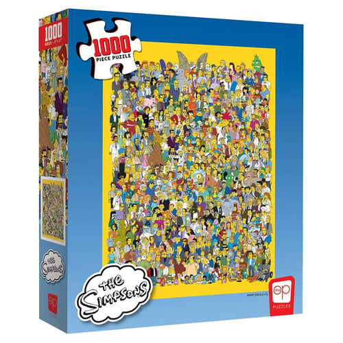 The Simpsons "Cast of Thousands" 1000 piece Puzzle