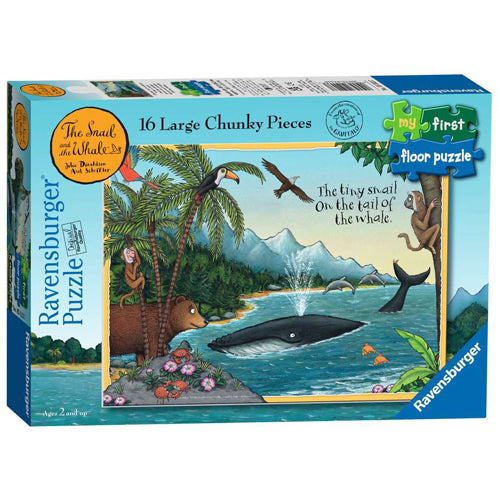 The Snail & The Whale My First Floor Puzzle (16 pieces)