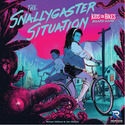 The Snallygaster Situation: Kids on Bikes Board Game