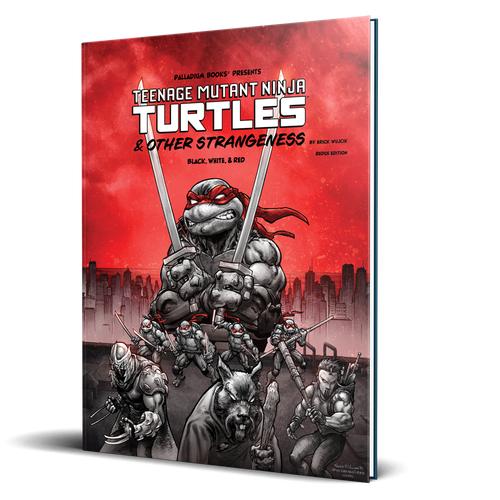 Teenage Mutant Ninja Turtles & Other Strangeness White & Red Edition