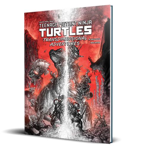 Teenage Mutant Ninja Turtles Transdimensional Adventures White & Red Edition