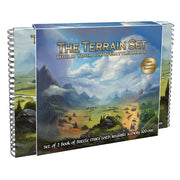 The Terrain Set: Set of 2 Battle Map Books with Scenery Stickers