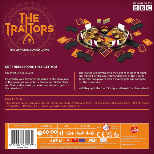 The Traitors (UK) The Official Board Game