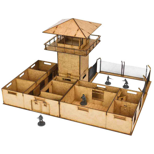 The Walking Dead: The Prison MDF Scenery Set