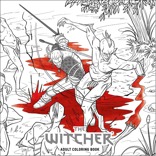 The Witcher - Adult's Colouring Book