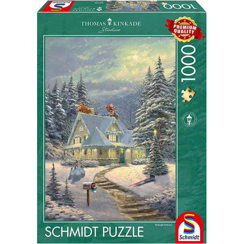 Thomas Kinkade: Christmas Eve Midnight Delivery (1000Pc)