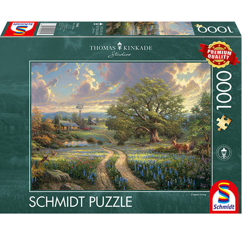 Thomas Kinkade: Country Living (1000 pieces)