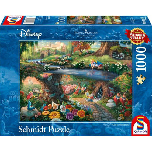 Thomas Kinkade: Disney Alice In Wonderland (1000 pieces)
