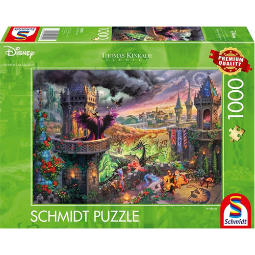 Thomas Kinkade: Disney Maleficent (1000pc)