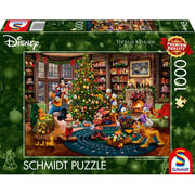 Thomas Kinkade: Disney Mickey & Minnie Trimming The Tree (1000 Pieces)