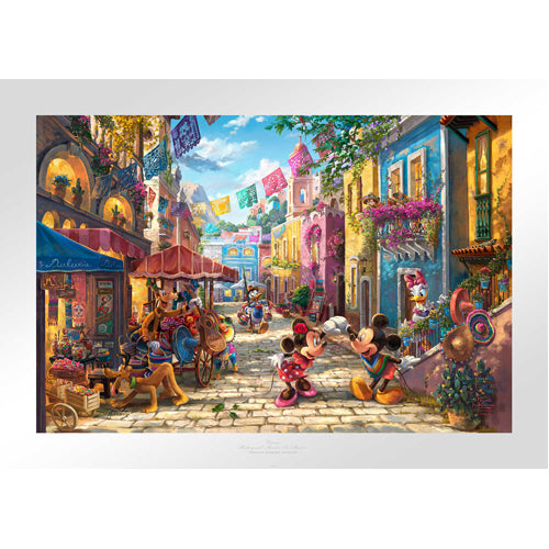 Thomas Kinkade: Disney Mickey & Minnie in Mexico (6000pc)