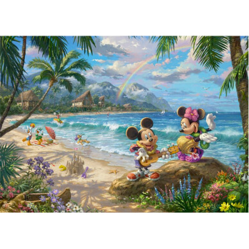 Thomas Kinkade: Disney Minnie & Mickey in Hawaii (1000pc)