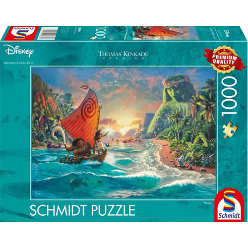Thomas Kinkade: Disney Moana (1000pc) | Zatu Games