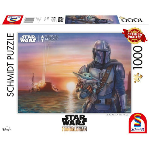 Thomas Kinkade: Disney Star Wars The Mandalorian - A New Direction (1000pc)