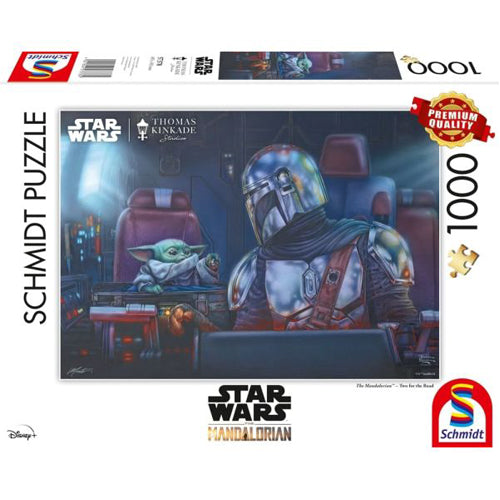 Thomas Kinkade: Disney Star Wars The Mandalorian - Two for the Road (1000pc)