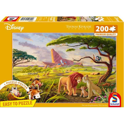Thomas Kinkade: Disney The Lion King Remember Who You Are Puzzle - 200 Pieces