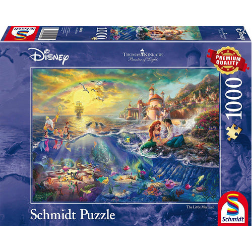 Thomas Kinkade: Disney - The Little Mermaid (1000Pc)