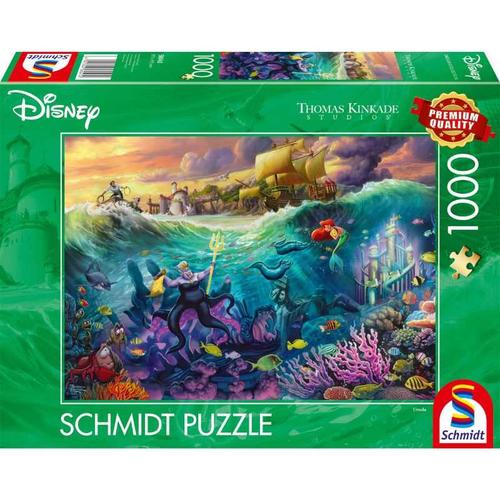 Thomas Kinkade: Disney The Little Mermaid - Ursula (1000 Pieces)