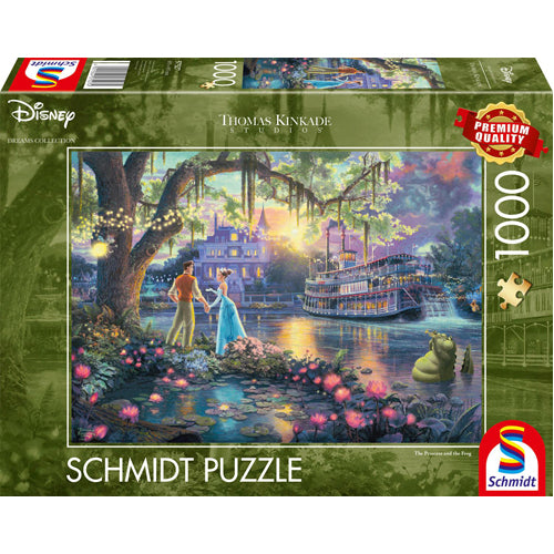 Thomas Kinkade: Disney The Princess and the Frog (1000pc) | Zatu Games