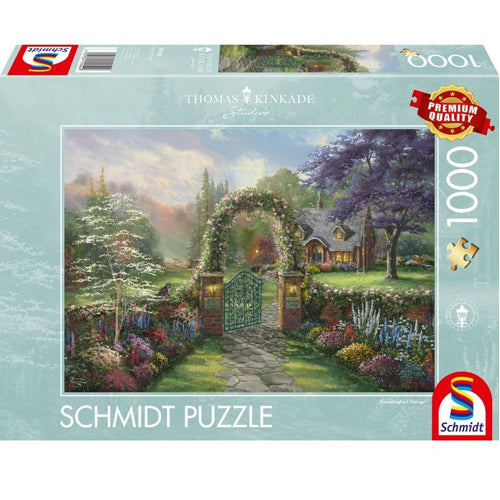 Thomas Kinkade : Hummingbird Cottage (1000 pieces)