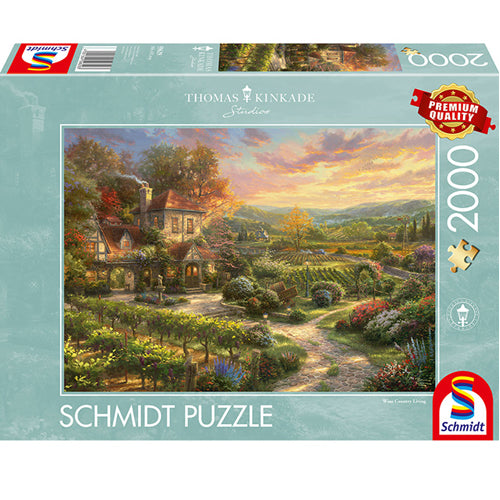 Thomas Kinkade: In the Vineyards (2000 pieces)
