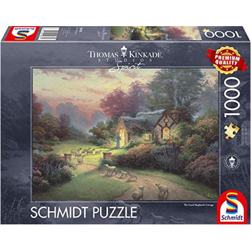 Thomas Kinkade: Spirit The Good Shepherd's Cottage (1000Pc)