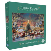 Thomas Kinkade: The Christmas Festival Puzzle (1000 Pieces)