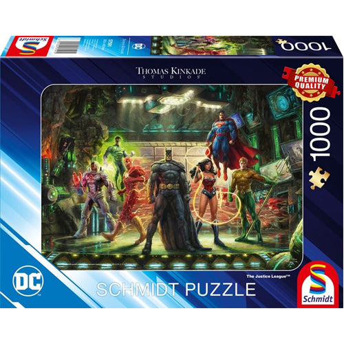 Thomas Kinkade: The Justice League (1000pc)