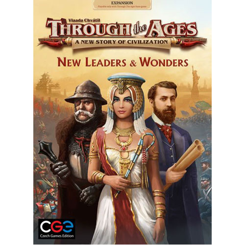 Through the Ages Expansion: New Leaders & Wonders