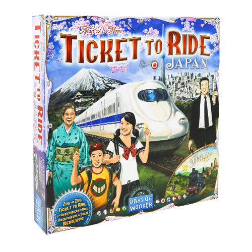 Ticket to Ride Japan & Italy: Map Collection Volume 7 | Zatu Games