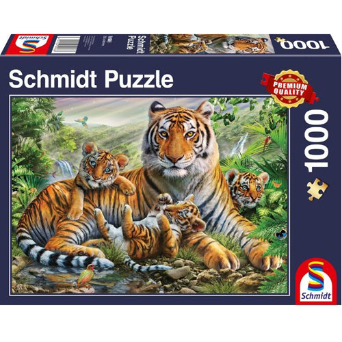 Tiger & Cubs (1000 pieces)
