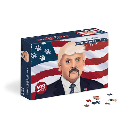 Tiger King: The Exotic President Puzzle (500 pieces)