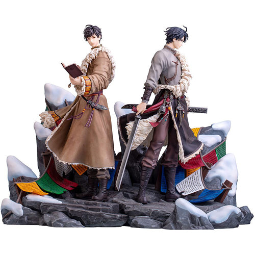 Time Raiders PVC Statues 1/7 Wu Xie & Zhang Qiling: Floating Life in Tibet Version Special Set 28 cm