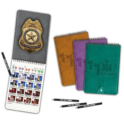 Tiny Epic Crimes 4 Pack Detective Notebooks