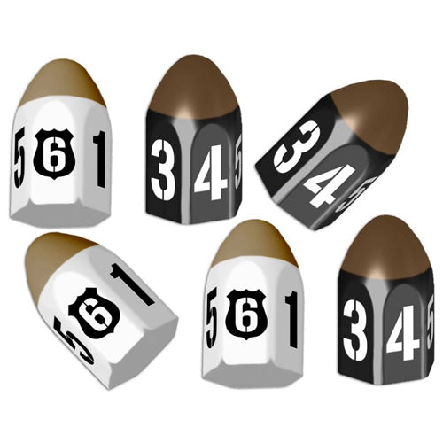 Tiny Epic Crimes 6 Pack Bullet Dice