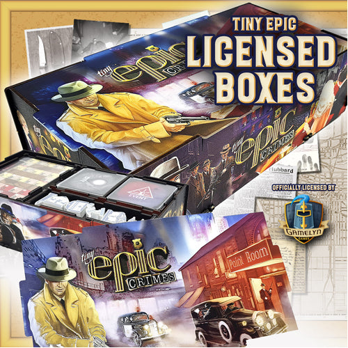 Tiny Epic Crimes storage-box UV