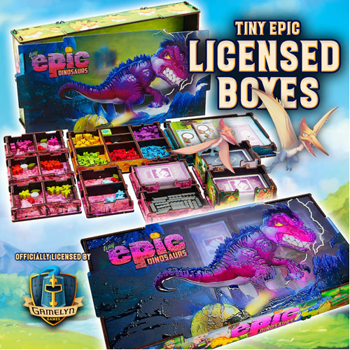 Tiny Epic Dinosaurs storage-box UV
