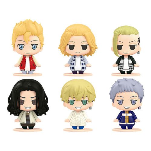 Tokyo Revengers Pocket Maquette Mini Figures 6-Pack #02 5 cm