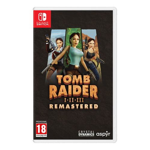 Tomb Raider I-III Remastered Starring Lara Croft: Standard Edition - Nintendo Switch