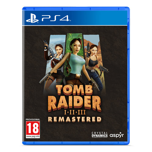 Tomb Raider I-III Remastered Starring Lara Croft: Standard Edition - PS4