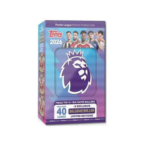 Topps Premier League 2025/26 Mega Tin - Purple